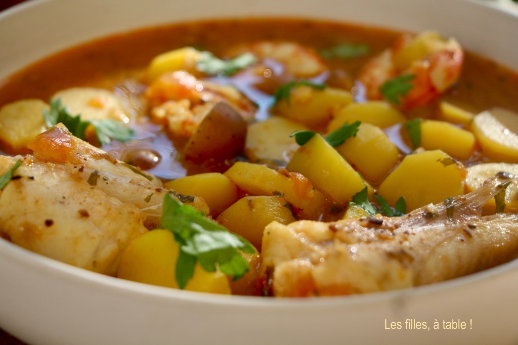 Suquet de poisson (soupe de poisson)